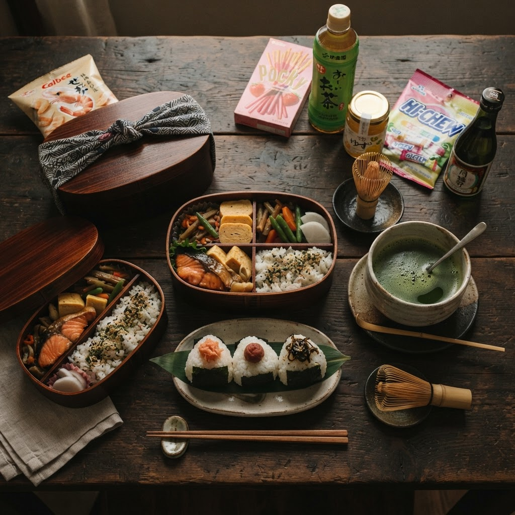 Bento, onigiri et snacks japonais